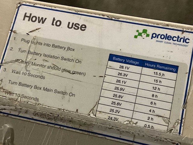 2019 prolectric pro track partij accu straatverlichting - afbeelding 2 van  11