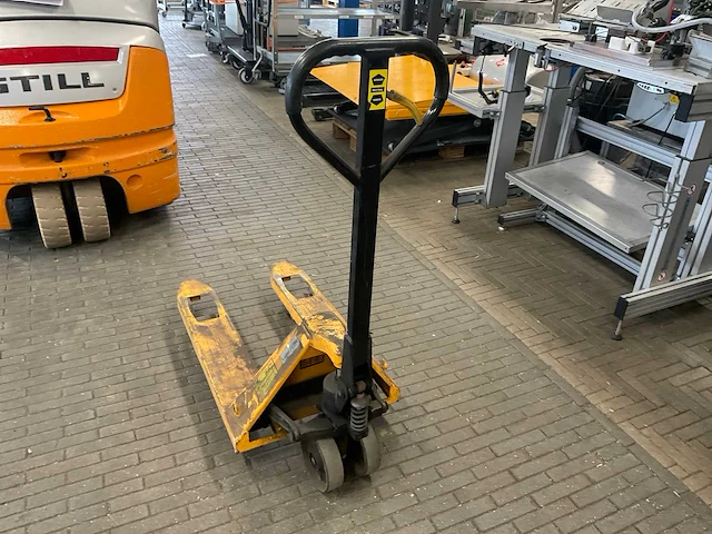 2019 qtech ose2500 hand hydraulische palletwagen - afbeelding 2 van  5