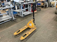 2019 qtech ose2500 hand hydraulische palletwagen - afbeelding 3 van  5