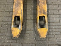 2019 qtech ose2500 hand hydraulische palletwagen - afbeelding 4 van  5