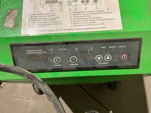 2019 remko lte50 condensatiedroger / bouwdroger - afbeelding 11 van  12