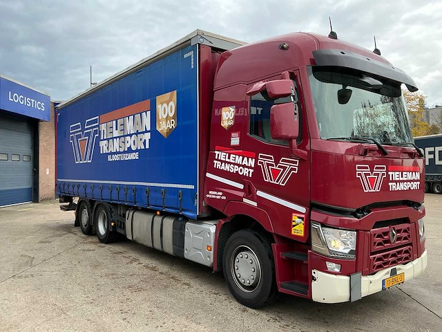 2019 renault t380 comfort motorwagen met huifopbouw - afbeelding 23 van  51