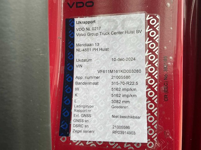 2019 renault t380 comfort motorwagen met huifopbouw - afbeelding 47 van  51