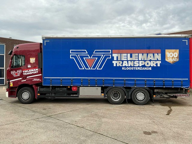 2019 renault t380 comfort motorwagen met huifopbouw - afbeelding 50 van  51