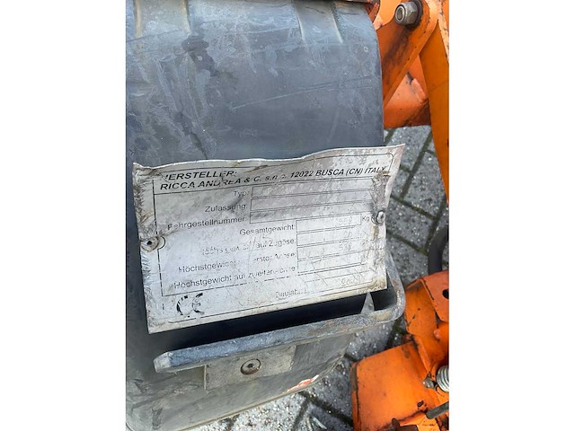 2019 ricca 36m 120 kloofmachine - afbeelding 2 van  10