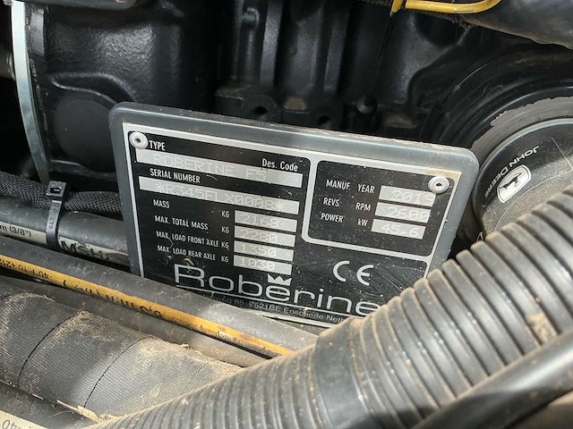 2019 roberine f5 maaimachine - afbeelding 36 van  45
