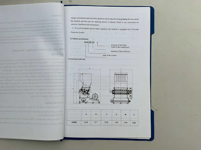 2019 rss 1200/52-73 maalmolen/granulator - afbeelding 21 van  28