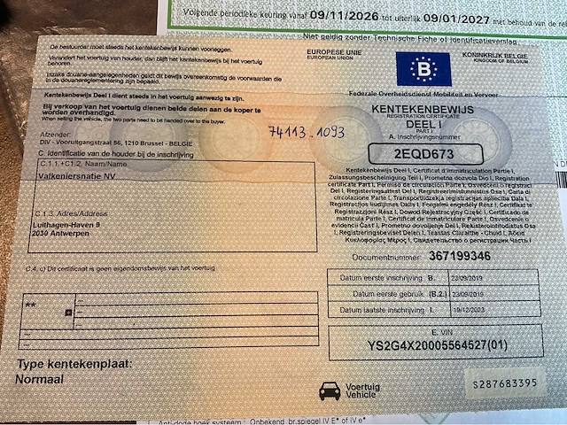2019 scania g410 trekker (74113-1093) - afbeelding 25 van  31