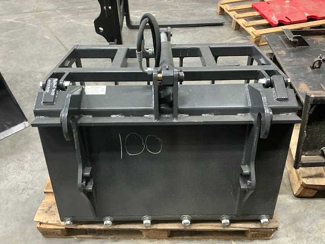 2019 schäffer d+s hydraulische mestklem ongebruikt - afbeelding 6 van  10