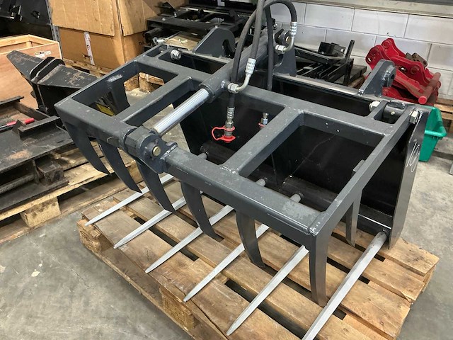 2019 schäffer d+s hydraulische mestklem ongebruikt - afbeelding 8 van  10