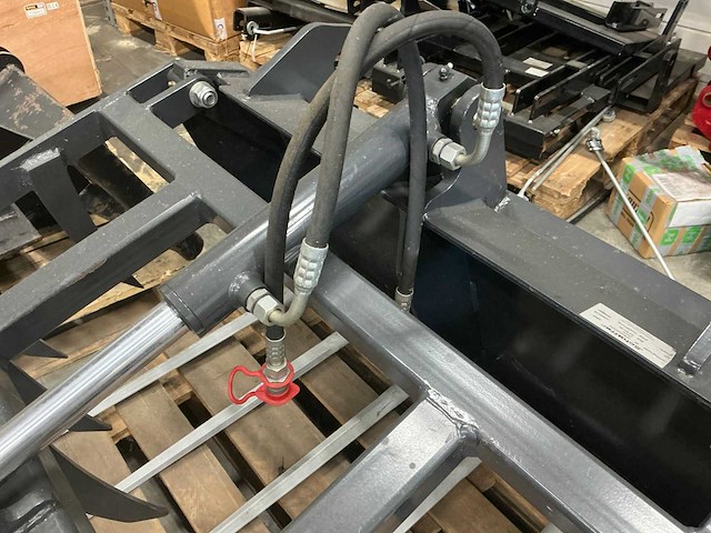 2019 schäffer d+s hydraulische mestklem ongebruikt - afbeelding 9 van  10
