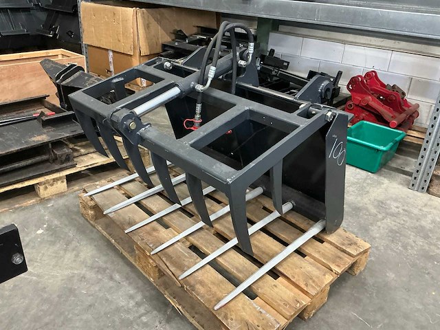2019 schäffer d+s hydraulische mestklem ongebruikt - afbeelding 1 van  7