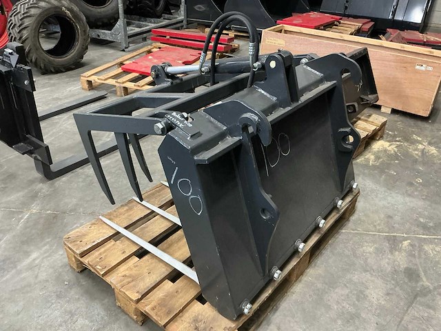 2019 schäffer d+s hydraulische mestklem ongebruikt - afbeelding 4 van  7