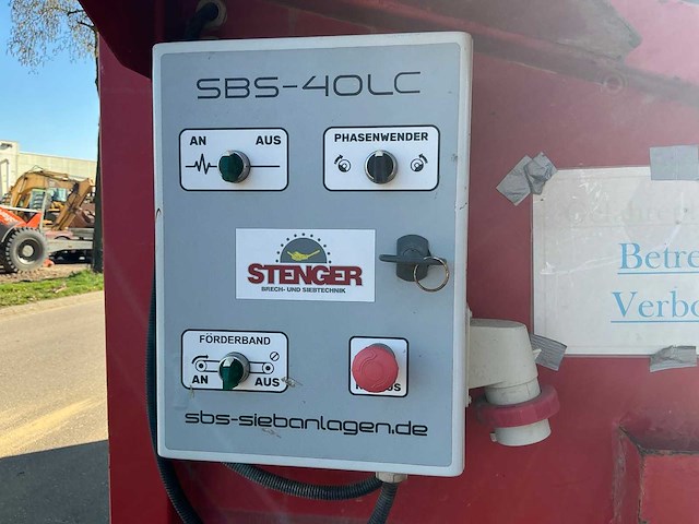 2019 seba sbs 40lc schud zeefinstallatie - afbeelding 3 van  12