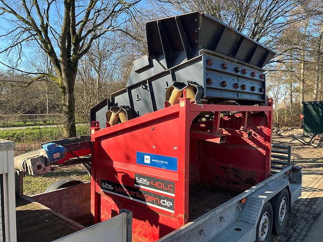 2019 seba sbs 40lc schud zeefinstallatie - afbeelding 1 van  12