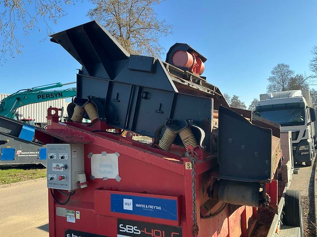 2019 seba sbs 40lc schud zeefinstallatie - afbeelding 9 van  12