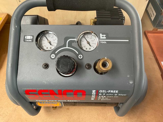 2019 senco pc1010n luchtcompressor 110v - afbeelding 2 van  4