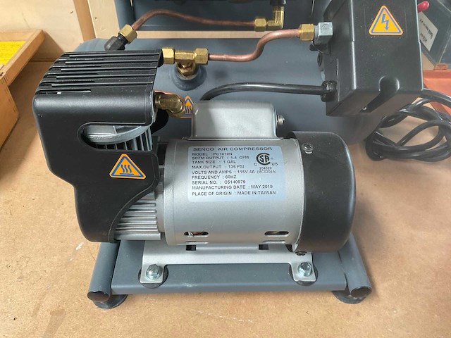 2019 senco pc1010n luchtcompressor 110v - afbeelding 3 van  4