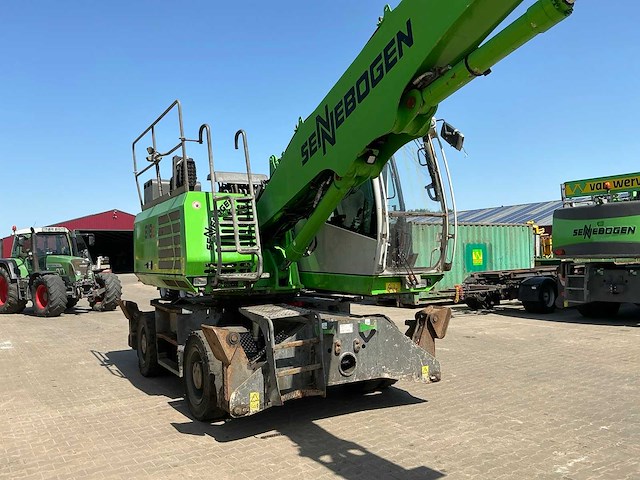 2019 sennebogen 818 banden graafmachine - afbeelding 15 van  21