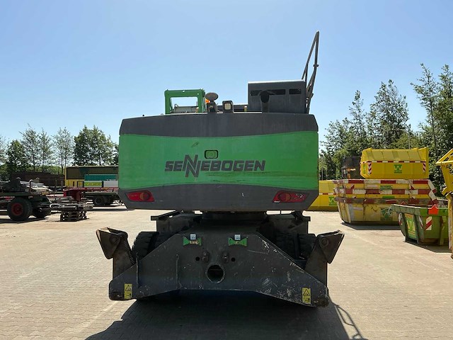 2019 sennebogen 818 banden graafmachine - afbeelding 17 van  21