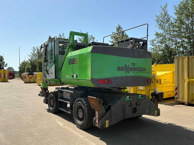 2019 sennebogen 818 banden graafmachine - afbeelding 18 van  21