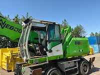2019 sennebogen 818 banden graafmachine - afbeelding 20 van  21