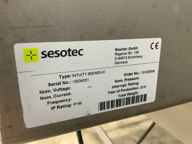 2019 sesotec intuity 600/500ic metaaldetector - afbeelding 8 van  8