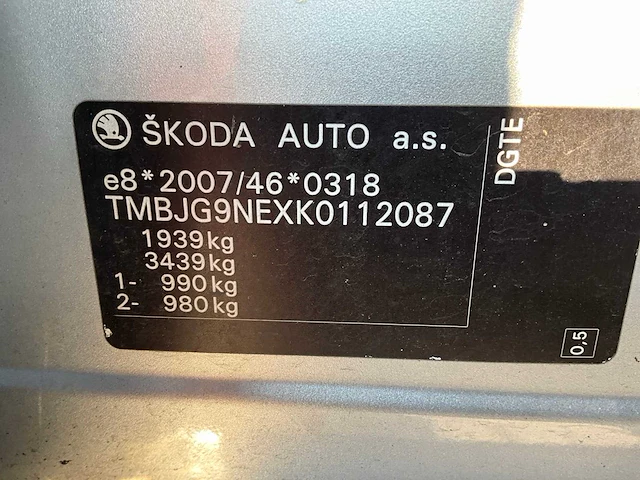 2019 skoda octavia combi 1.6 personenauto - afbeelding 34 van  41