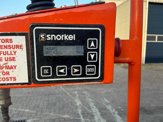 2019 snorkel s3010e hoogwerker - afbeelding 9 van  10