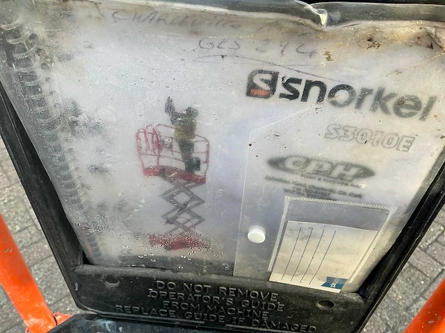2019 snorkel s3010p hoogwerker - afbeelding 1 van  8
