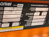 2019 snorkel s3226e hoogwerker - afbeelding 8 van  16