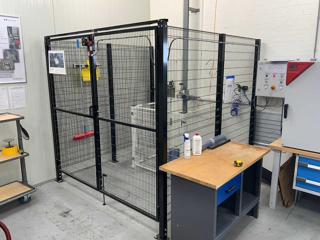 2019 softeco ece r-43 magnetische glas drop ball testmachine met qa data logger - afbeelding 1 van  15