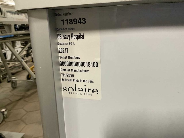 2019 solaire hospital cart - afbeelding 7 van  8