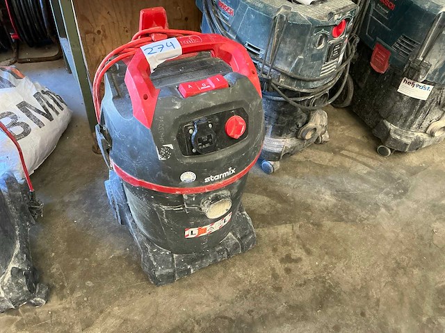 2019 starmix uclean adl 1232 bouwstofzuiger - afbeelding 1 van  3