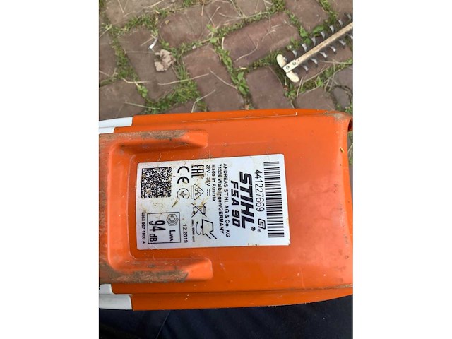 2019 stihl fsa90 bosmaaier - afbeelding 4 van  4