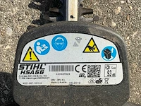 2019 stihl hsa56 heggenschaar - afbeelding 7 van  7