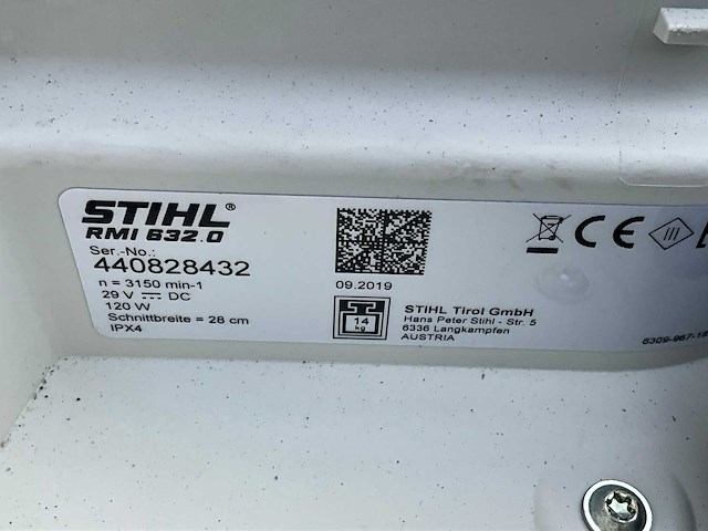 2019 stihl imow rmi632 robotmaaier - afbeelding 4 van  13