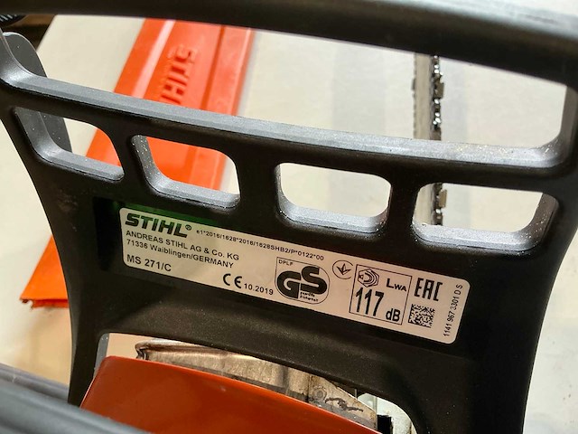 2019 stihl ms271 kettingzaag - afbeelding 4 van  4