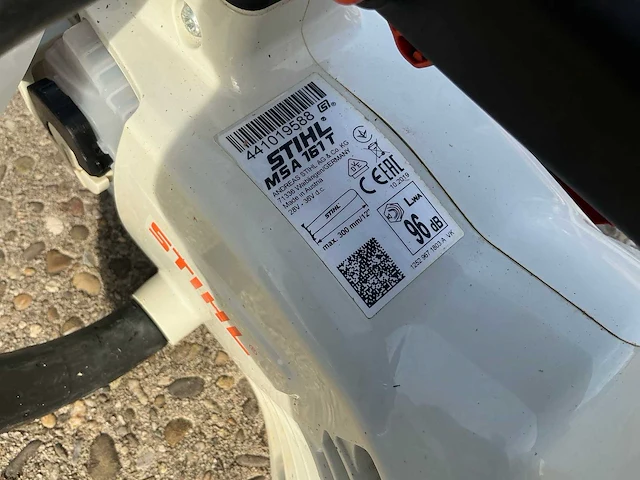 2019 stihl msa 160c kettingzaag body - afbeelding 5 van  5