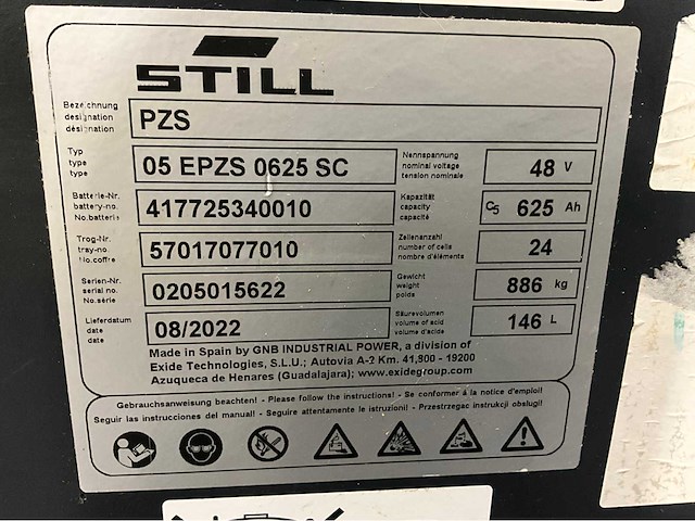 2019 still rx 20-16 1600 kg accu 2022 vorkheftruck - afbeelding 10 van  19