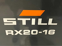 2019 still rx 20-16 1600 kg lepelversteller vorkheftruck - afbeelding 6 van  18