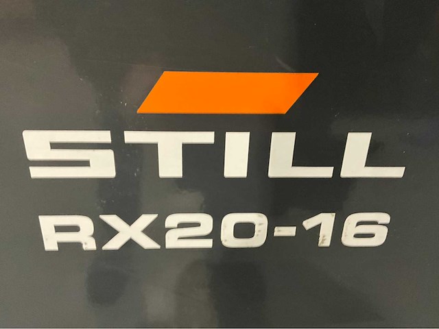 2019 still rx 20-16 1600 kg lepelversteller vorkheftruck - afbeelding 6 van  18
