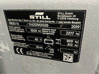2019 still rx 20-16 1600 kg vorkheftruck - afbeelding 16 van  23
