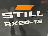 2019 still rx 20-18p 1800 kg vorkheftruck - afbeelding 14 van  17