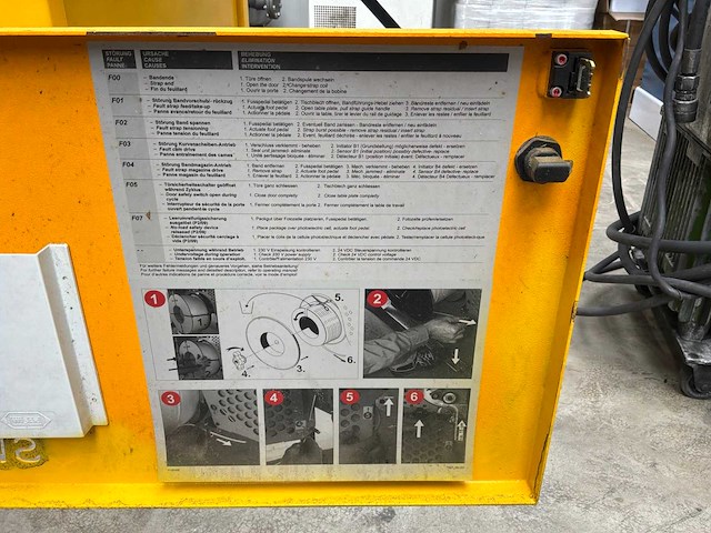 2019 strapex smg 10 omsnoeringsmachine - afbeelding 1 van  1