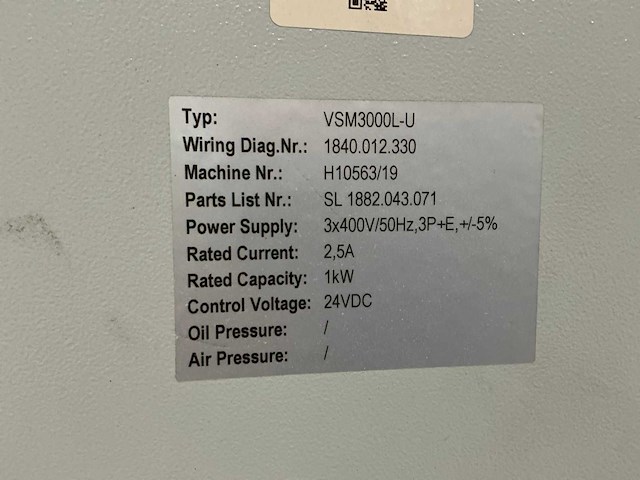2019 strapex vsm3000l sl-u - omsnoeringsmachine - afbeelding 4 van  16
