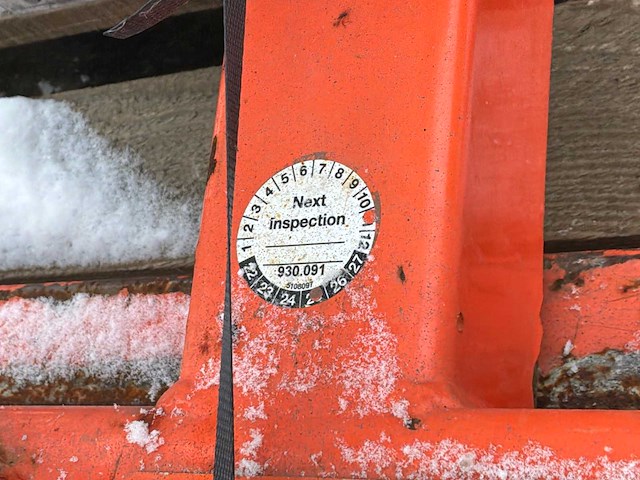 2019 sumner manufacturing 2118 materiaallift / kanaallift - afbeelding 9 van  10