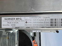2019 sumner manufacturing 2118 materiaallift / kanaallift - afbeelding 5 van  13