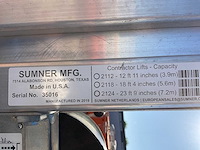 2019 sumner manufacturing 2118 materiaallift / kanaallift - afbeelding 8 van  8
