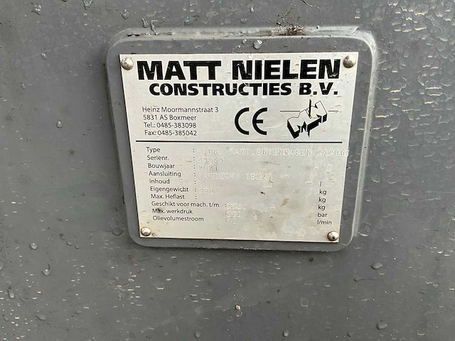 2019 takeuchi tb225 canopy minigraafmachine - afbeelding 13 van  42